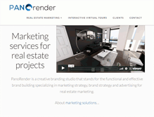 Tablet Screenshot of panorender.com